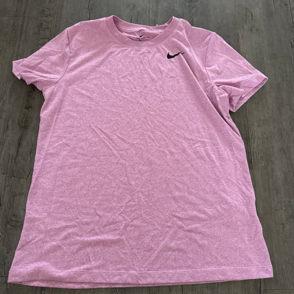 Nike Dri Fit Pink Crew Neck Short Sleeve Tee NWOT